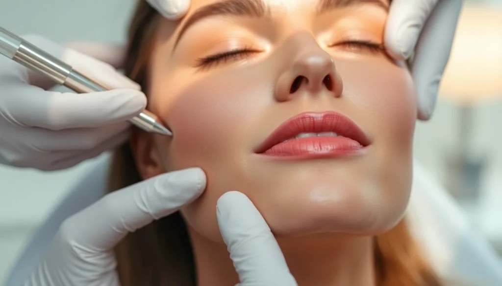 Professional Fadenlifting Zürich treatment with minimally invasive threads for natural facial tightening.
