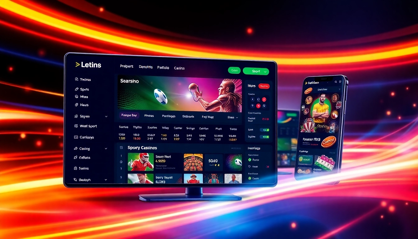 Laser247 online betting platform showcasing sports and casino games with modern design for secure wagering experience.