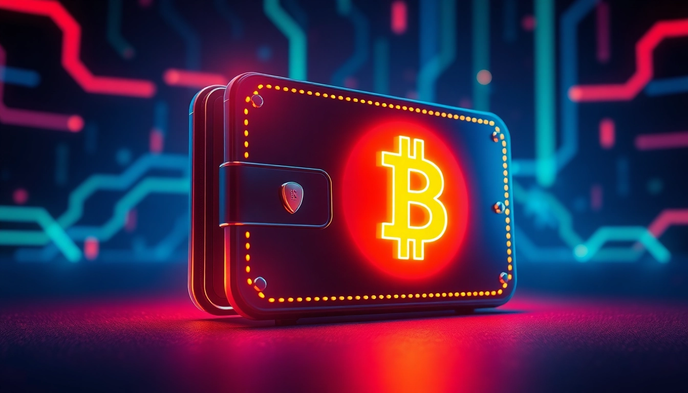 Bitcoin skyscraper with glowing logo symbolizes growth and security in cryptocurrency investment