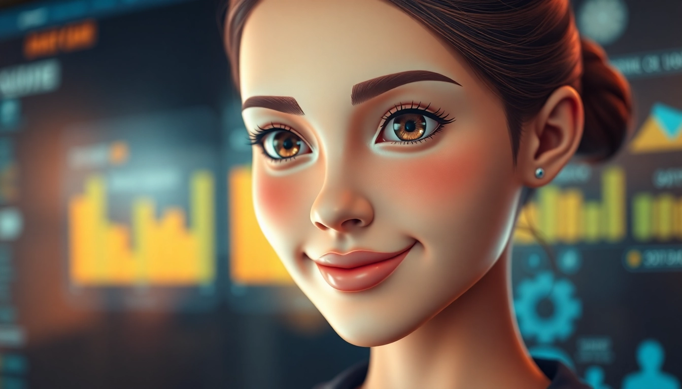 AI girlfriend engaging in a lifelike, unfiltered NSFW chat with immersive visuals and expressive features for realistic interaction.