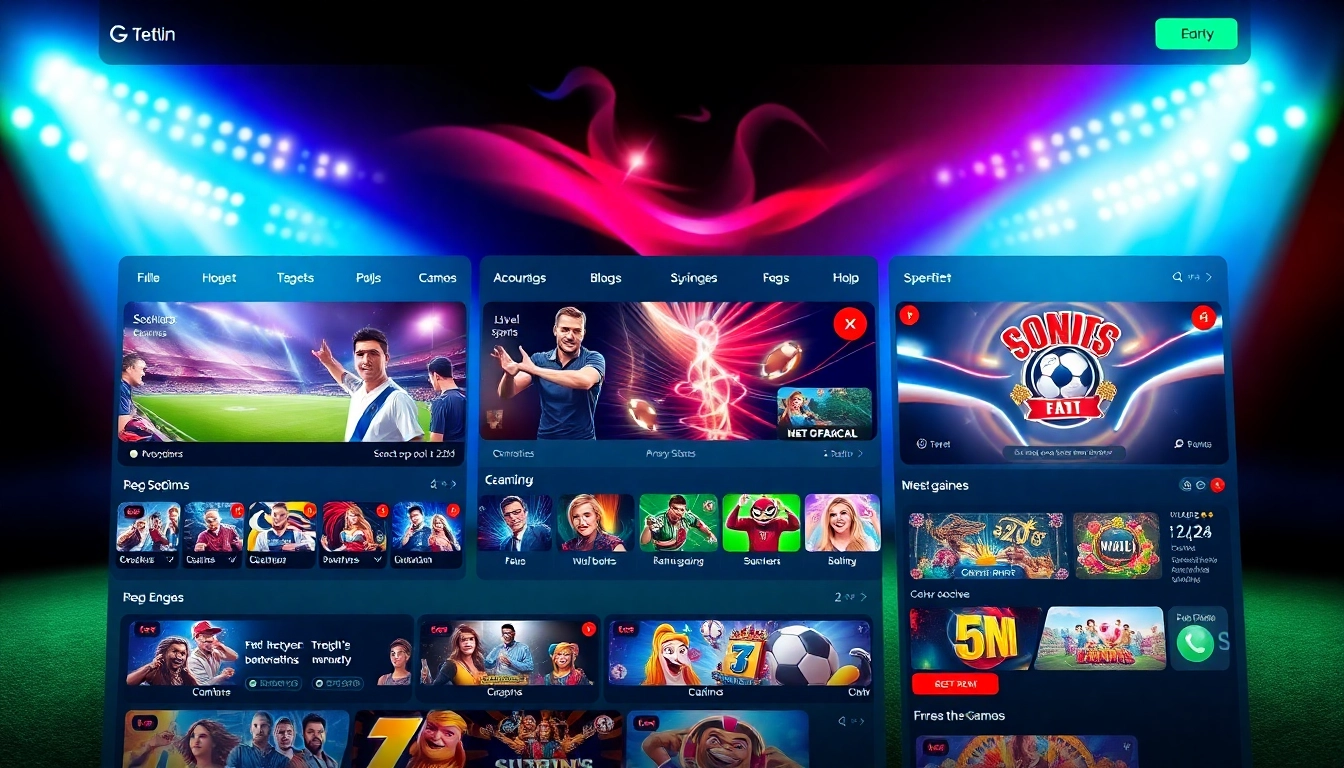 Fairplay24 online betting platform displaying live sports and casino games on a user-friendly